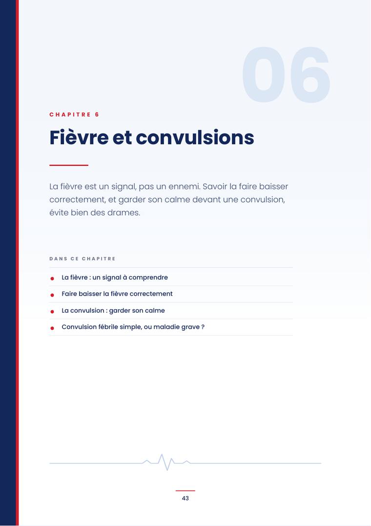 Ouverture du chapitre Fièvre et convulsions